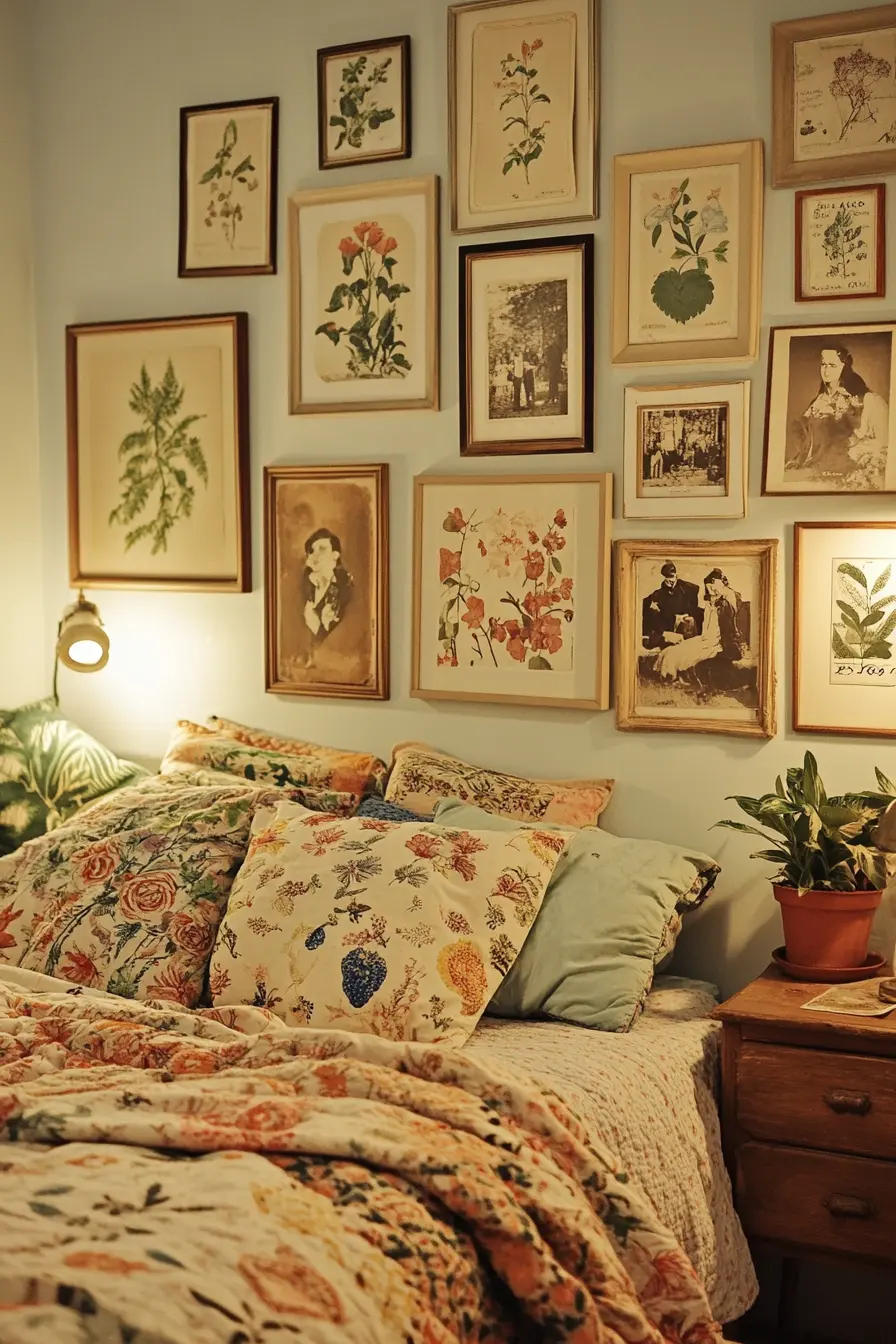 Vintage Bedroom Wall Art Ideas for a Timeless Look