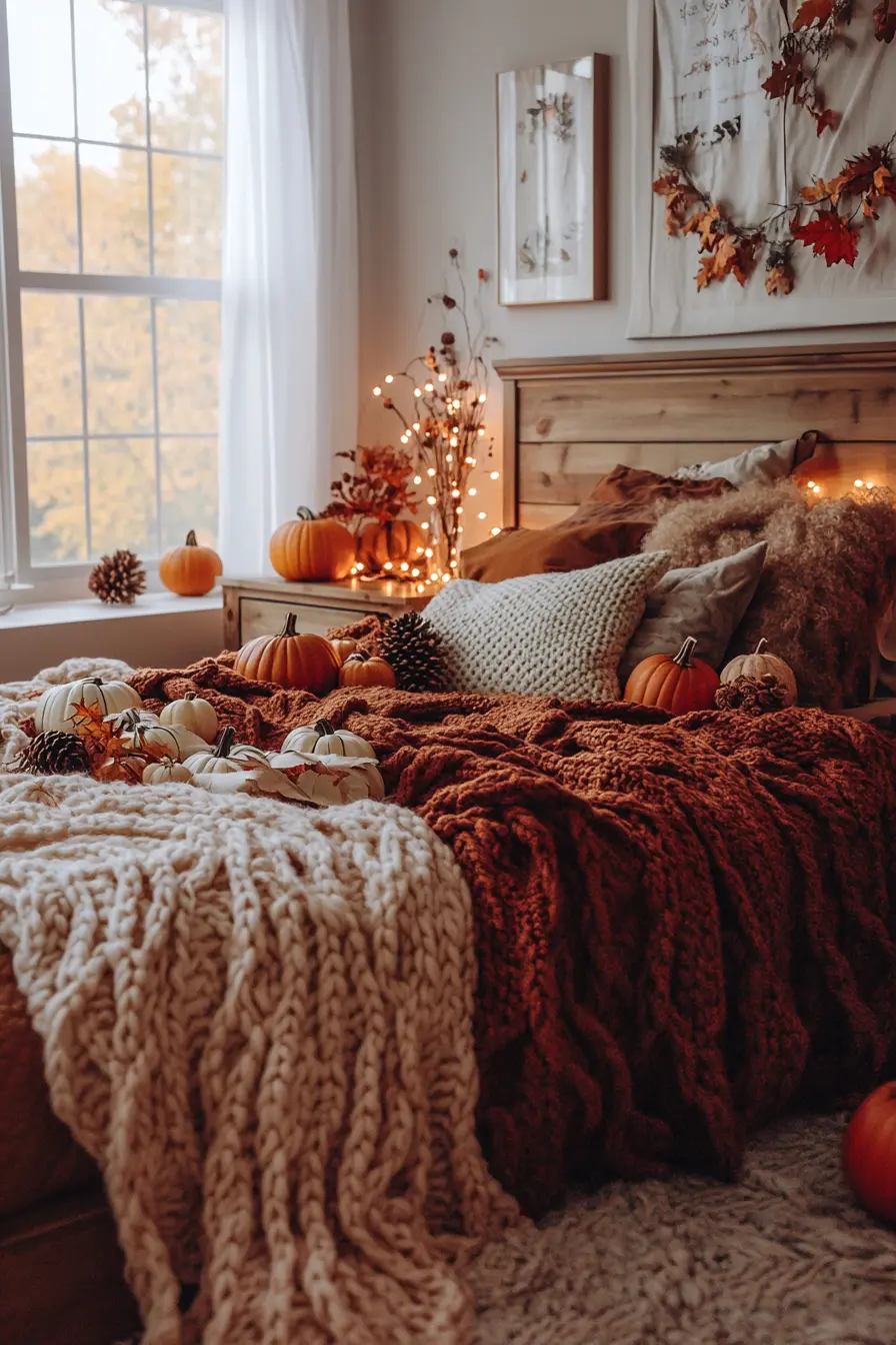 Warm Inviting Fall Bedroom Ideas for Ultimate Comfort