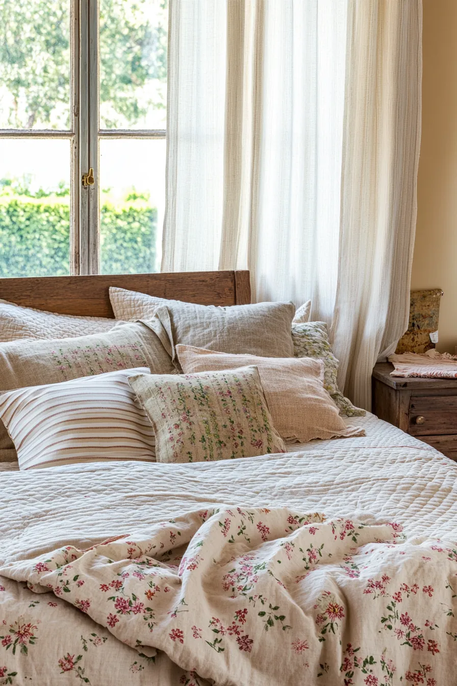 Warm Up Your Home with Rustic Summer Cottage Bedroom