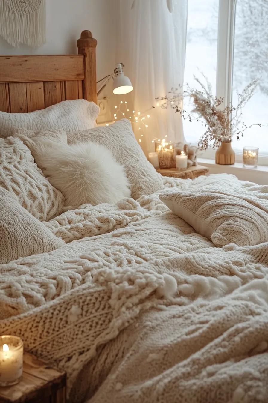 Warm Up Your Home with Winter Hygge Bedroom Aesthetic Ideas