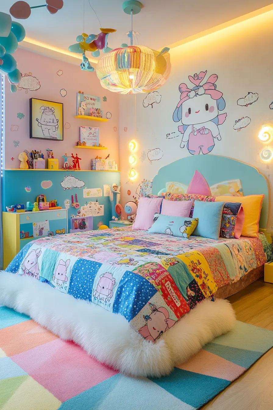 Whimsical Color Schemes for Kids Bedrooms