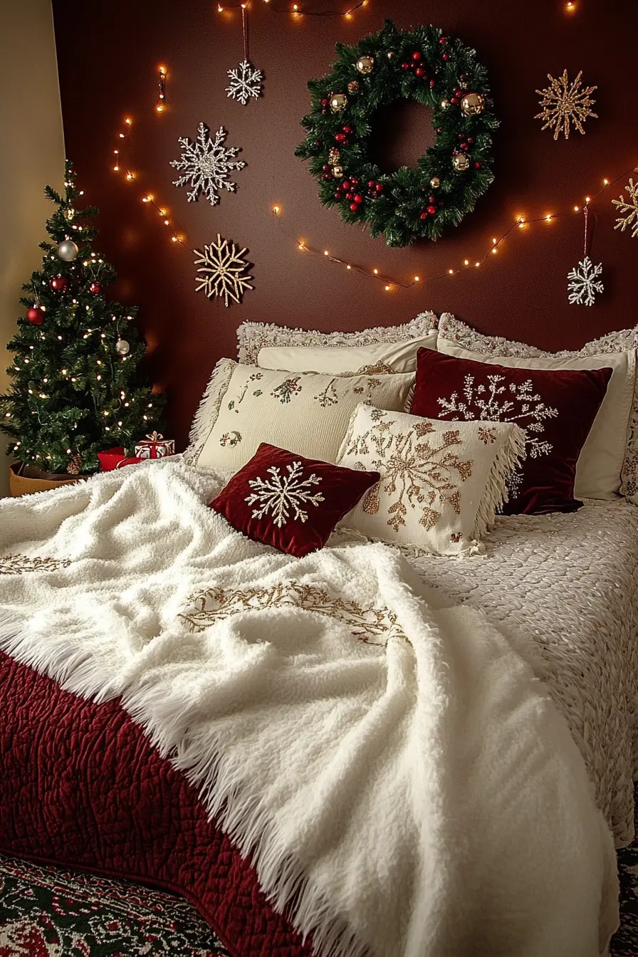Winter Dreams Stylish Bedroom Decor for the Holidays