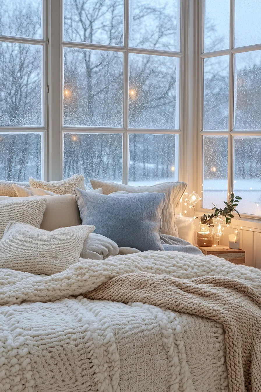 Winter Hygge Bedding Inspiration for Cozy Sleep Friendly Bedrooms