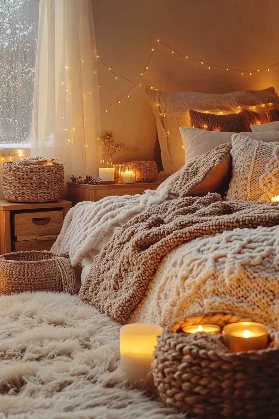 Winter Hygge Bedroom Decor Ideas to Create a Cozy Sanctuary