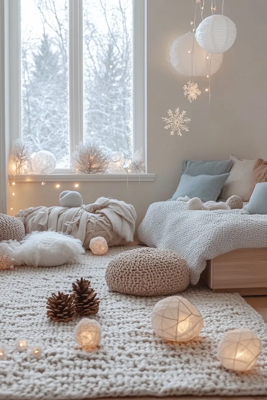 Winter Hygge Decor Ideas Kids Bedroom for Cozy and Magical Spaces