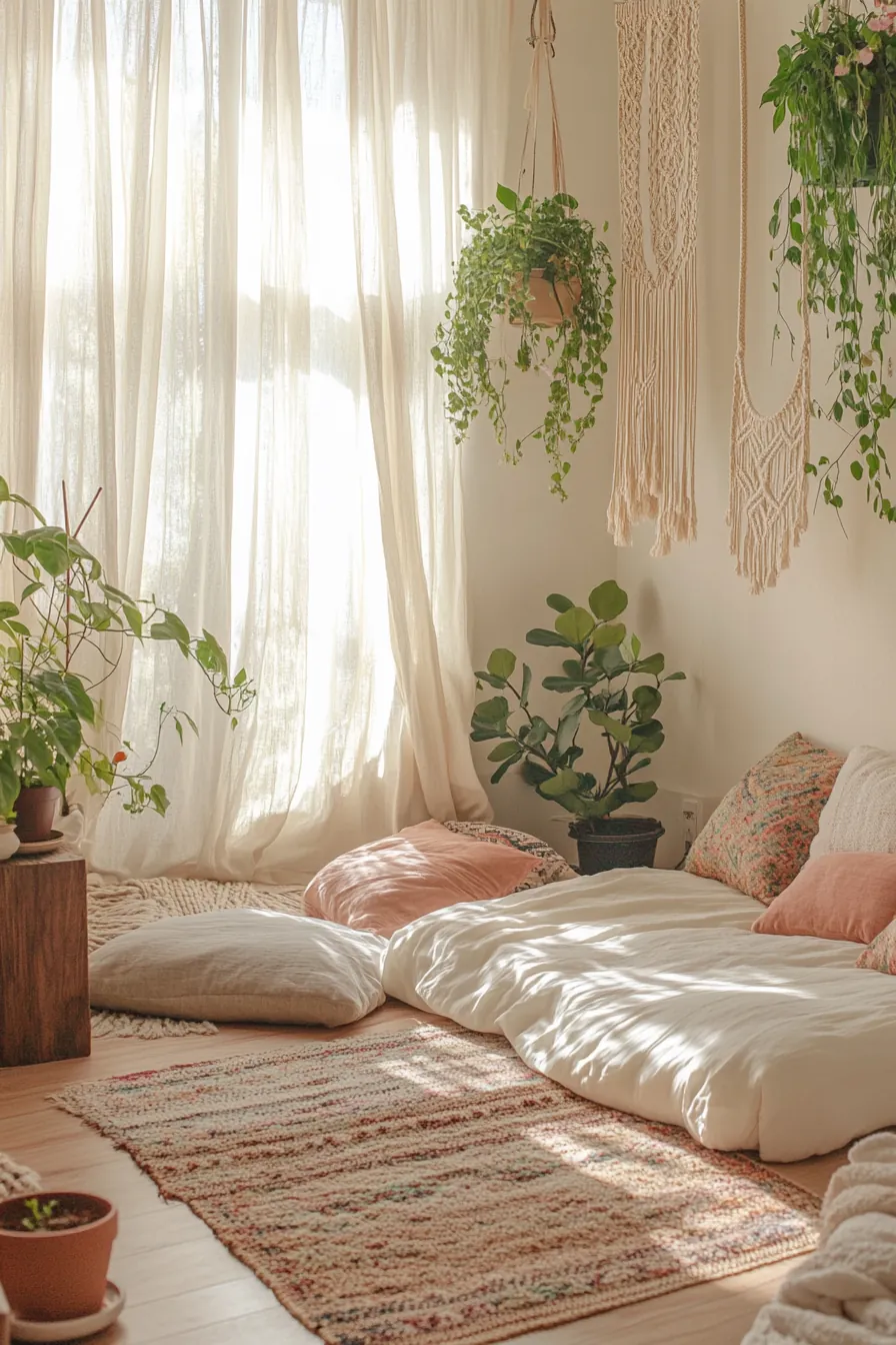 boho spring bedroom makeover ideas for a fresh and cozy vibe