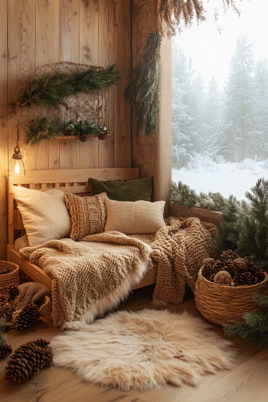 rustic winter kids bedroom inspiration for a cozy and charming space